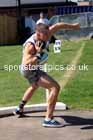 Decathlon shot putt, 2025 EAP International Combined Events, Hexham, Northumberland.  Photo: David T. Hewitson/Sports for All Pics